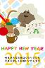 おうちで年賀状屋さん2015 年賀状素材 サムネイル